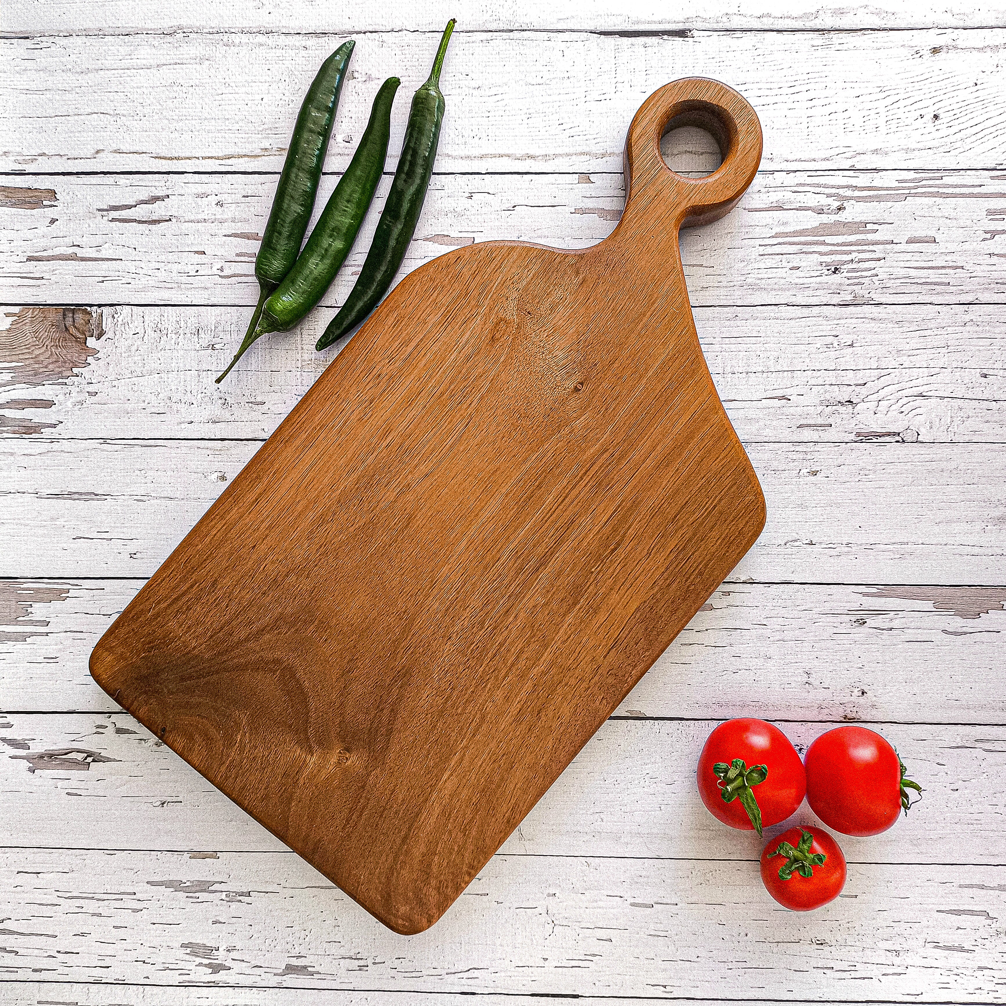 Tek Parça Ceviz Saplı Kesme Tahtası İsim Kazımalı Kişiye Özel Ahşap Tahta